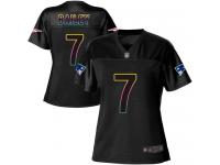 #7 Game Jake Bailey Black Football Women's Jersey New England Patriots Fashion