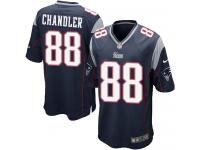 #88 Scott Chandler New England Patriots Home Jersey _ Nike Youth Navy Blue NFL Game