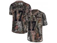 Antonio Brown Men's Limited Camo Jersey Football New England Patriots Rush Realtree #17
