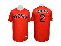 Boston Red Sox #2 Xander Bogaerts Conventional 3D Version Red Jersey