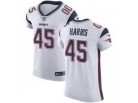 Elite Men's Trent Harris New England Patriots Nike Vapor Untouchable Jersey - White