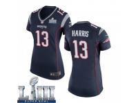 Game Women's Maurice Harris New England Patriots Nike Team Color Super Bowl LIII Jersey - Navy Blue