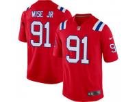 Game Youth Deatrich Wise Jr. New England Patriots Nike Alternate Jersey - Red
