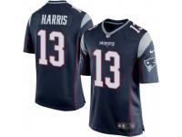 Game Youth Maurice Harris New England Patriots Nike Team Color Jersey - Navy Blue