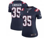 Legend Vapor Untouchable Women's Keion Crossen New England Patriots Nike Color Rush Jersey - Navy