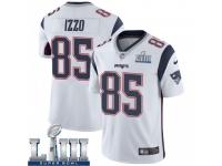 Limited Youth Ryan Izzo New England Patriots Nike Super Bowl LIII Vapor Untouchable Jersey - White