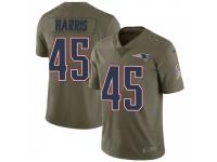 Limited Youth Trent Harris New England Patriots Nike 2017 Salute to Service Jersey - Green