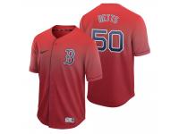Men Boston Red Sox Mookie Betts Red Fade Nike Jersey