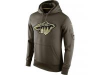 Men Minnesota Wild Nike Salute To Service NHL Hoodie