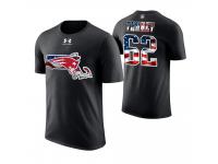 Men New England Patriots Joe Thuney #62 Stars and Stripes 2018 Independence Day American Flag T-Shirt