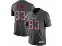 Men Nike New England Patriots #83 Dwayne Allen Gray Static Vapor Untouchable Game NFL Jersey