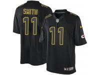 Men Nike NFL Kansas City Chiefs #11 Alex Smith Black Impact Limited Jersey