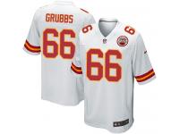 Men Nike NFL Kansas City Chiefs #66 Ben Grubbs Road White Game Jersey