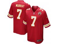 Men Nike NFL Kansas City Chiefs #7 Aaron Murray Home Red Game Jersey