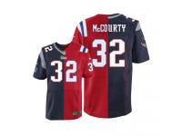 Men Nike NFL New England Patriots #32 Devin McCourty Team Two Tone Limited Jersey