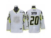 Men Reebok Minnesota Wild #20 Ryan Suter Premier White 2015 All Star NHL Jersey