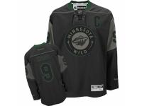 Men Reebok Minnesota Wild #9 Mikko Koivu Premier Black Ice NHL Jersey