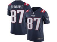 Men Rob Gronkowski New England Patriots Nike Color Rush Limited Jersey - Navy