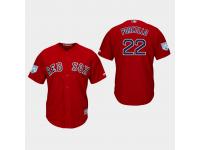 Men's Boston Red Sox 2019 Spring Training #22 Scarlet Rick Porcello Cool Base Jersey