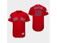 Men's Boston Red Sox 2019 Spring Training Andrew Benintendi Flex Base Jersey Scarlet