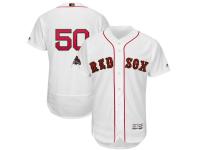 Men's Boston Red Sox Mookie Betts Majestic White 2019 Gold Program Flex Base Player Jersey