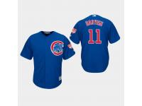 Men's Chicago Cubs 2019 Spring Training #11 Royal Yu Darvish Cool Base Jersey