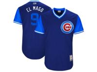 Men's Chicago Cubs Javier Baez El Mago Majestic Royal 2017 Players Weekend Jersey