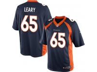 Men's Limited Ronald Leary #65 Nike Navy Blue Alternate Jersey - NFL Denver Broncos