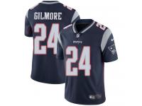 Men's Limited Stephon Gilmore #24 Nike Navy Blue Home Jersey - NFL New England Patriots Vapor Untouchable