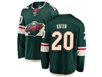 Men's Minnesota Wild #20 Ryan Suter Green Home Breakaway NHL Jersey