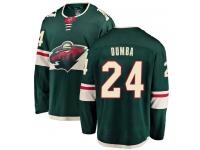 Men's Minnesota Wild #24 Matt Dumba Green Home Breakaway NHL Jersey