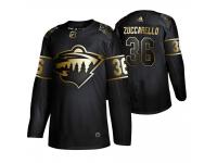 Men's Minnesota Wild Mats Zuccarello NHL Golden Edition Adidas Jersey