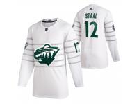 Minnesota Wild #12 Eric Staal 2020 NHL All-Star Game White Jersey Men's