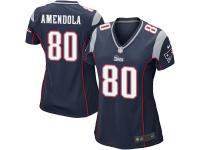 New England Patriots Danny Amendola Women's Home Jersey - Navy Blue Nike NFL #80 Game