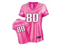 New England Patriots Danny Amendola Women's Jersey - Pink New Be Luv'd Nike NFL #80 Game