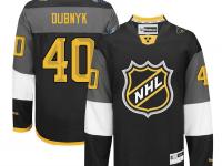 NHL Reebok Minnesota Wild #40 Devan Dubnyk Men 2016 All-Star Black Jerseys