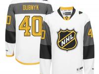 NHL Reebok Minnesota Wild #40 Devan Dubnyk Men 2016 All-Star White Jerseys