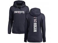 Nike Chris Hogan Navy Blue Backer Women's - NFL New England Patriots #15 Pullover Hoodie