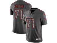 Nike Danny Shelton Limited Gray Static Men's Jersey - NFL New England Patriots #71 Vapor Untouchable