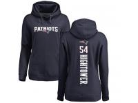 Nike Dont'a Hightower Navy Blue Backer Women's - NFL New England Patriots #54 Pullover Hoodie