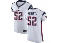 Nike Elandon Roberts Elite White Road Men's Jersey - NFL New England Patriots #52 Vapor Untouchable