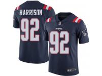 Nike James Harrison Limited Navy Blue Men's Jersey - NFL New England Patriots #92 Rush Vapor Untouchable