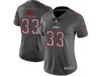 Nike Jeremy Hill Limited Gray Static Women's Jersey - NFL New England Patriots #33 Vapor Untouchable