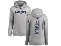 Nike Kevin Faulk Ash Backer Women's - NFL New England Patriots #33 Pullover Hoodie