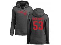 Nike Kyle Van Noy Ash One Color Women's - NFL New England Patriots #53 Pullover Hoodie