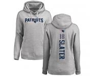 Nike Matthew Slater Ash Backer Women's - NFL New England Patriots #18 Pullover Hoodie