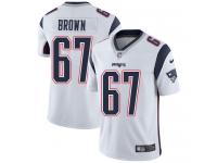 Nike Trent Brown Limited White Road Youth Jersey - NFL New England Patriots #67 Vapor Untouchable