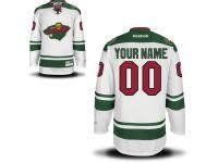 Reebok Minnesota Wild Men's Premier Away Custom Jersey - White
