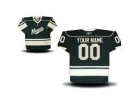 Reebok Minnesota Wild Youth Replica Alternate Custom Jersey - Green