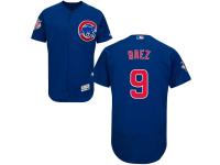 Royal Javier Baez Men #9 Majestic MLB Chicago Cubs Flexbase Collection Jersey
